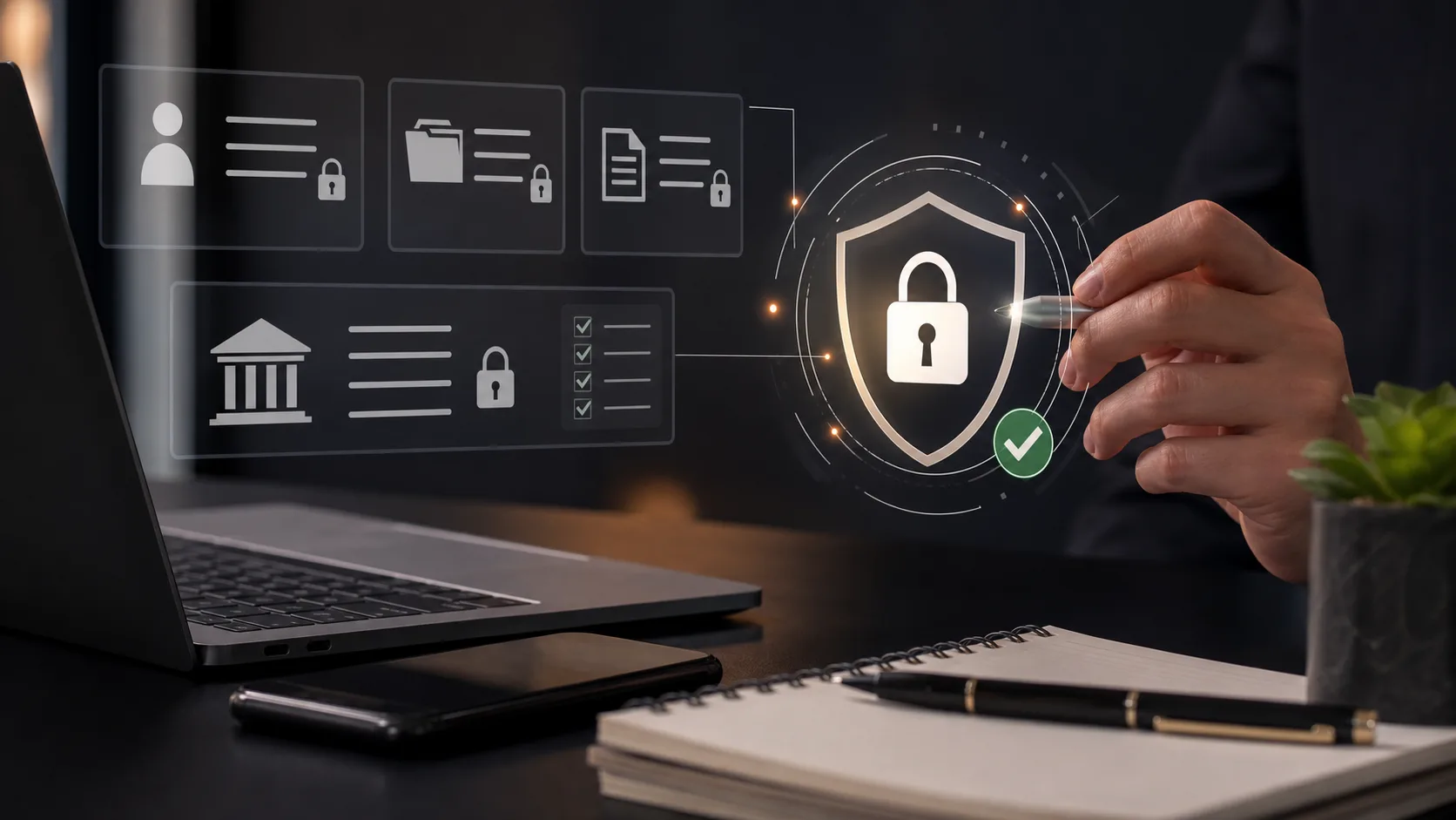 Privacidade e proteção de dados na plataforma vencedor.